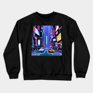 Cyberpunk Street View Crewneck Sweatshirt